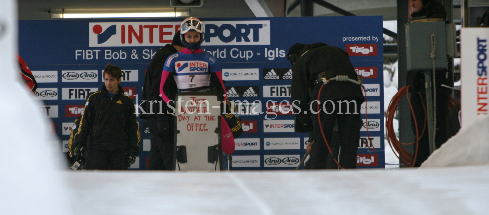 Weltcup Skeleton Frauen / Igls by kristen-images.com