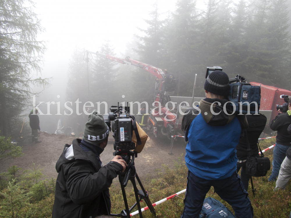 Flugzeugabsturz in Tirol / Cessna Typ 414 by kristen-images.com