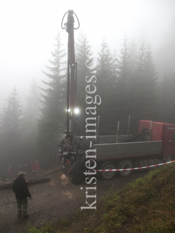 Flugzeugabsturz in Tirol / Cessna Typ 414 by kristen-images.com