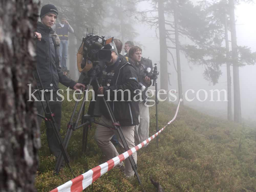 Flugzeugabsturz in Tirol / Cessna Typ 414 by kristen-images.com