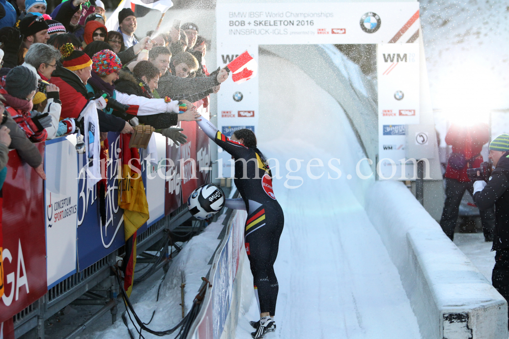 Bob & Skeleton WM 2016 / Innsbruck-Igls by kristen-images.com