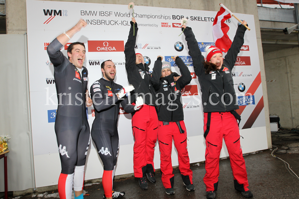 Bob & Skeleton WM 2016 / Innsbruck-Igls by kristen-images.com