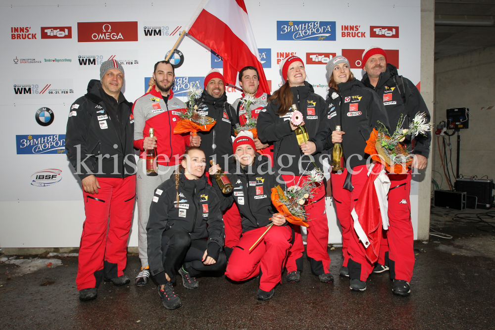 Bob & Skeleton WM 2016 / Innsbruck-Igls by kristen-images.com