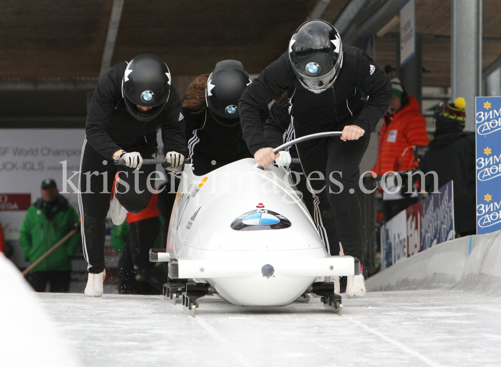 Bob & Skeleton WM 2016 / Innsbruck-Igls by kristen-images.com