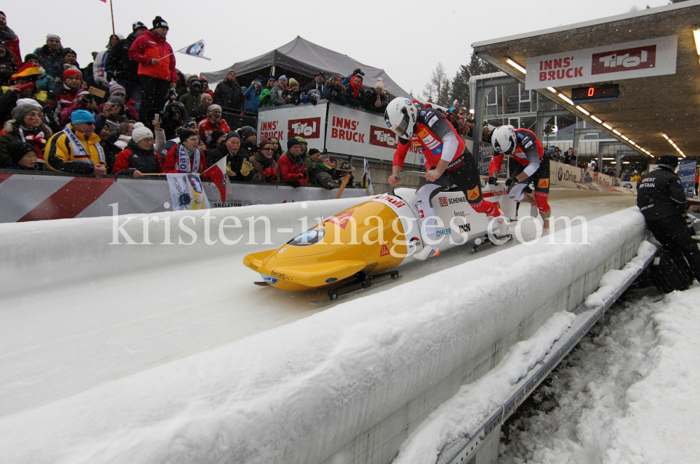 Bob & Skeleton WM 2016 / Innsbruck-Igls by kristen-images.com