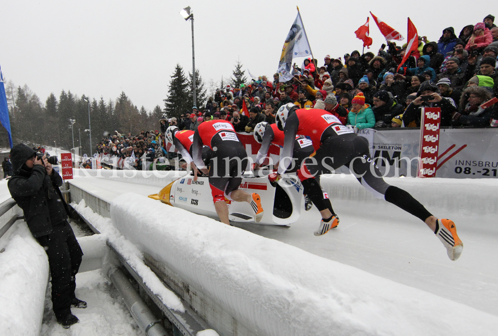 Bob & Skeleton WM 2016 / Innsbruck-Igls by kristen-images.com