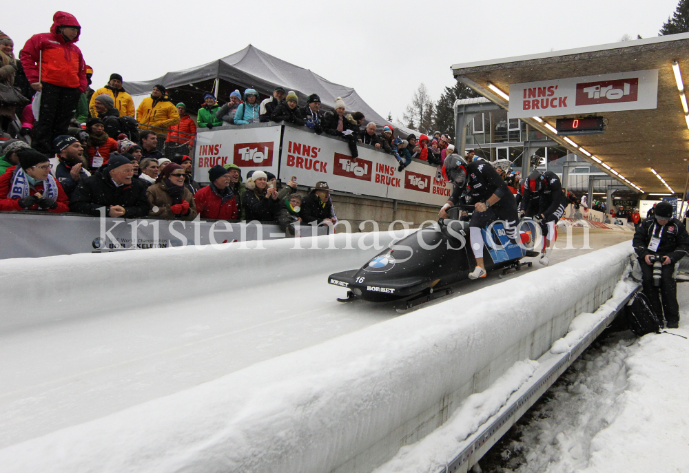 Bob & Skeleton WM 2016 / Innsbruck-Igls by kristen-images.com