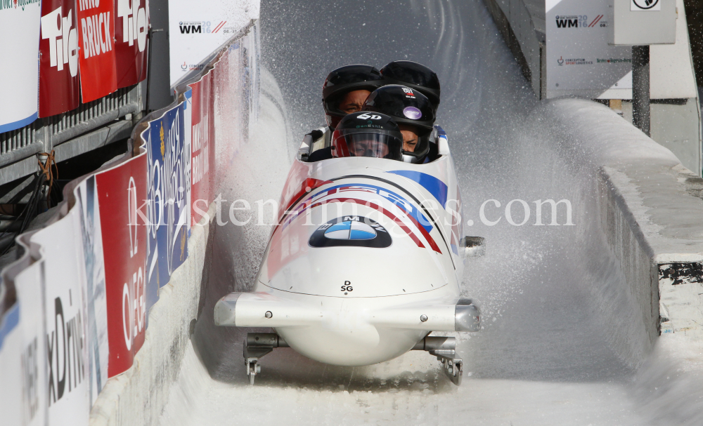 Bob & Skeleton WM 2016 / Innsbruck-Igls by kristen-images.com