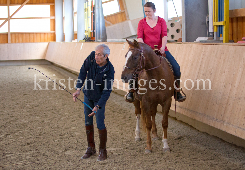 klassische Dressur mit Monolo Mendez / Aldrans, Tirol by kristen-images.com