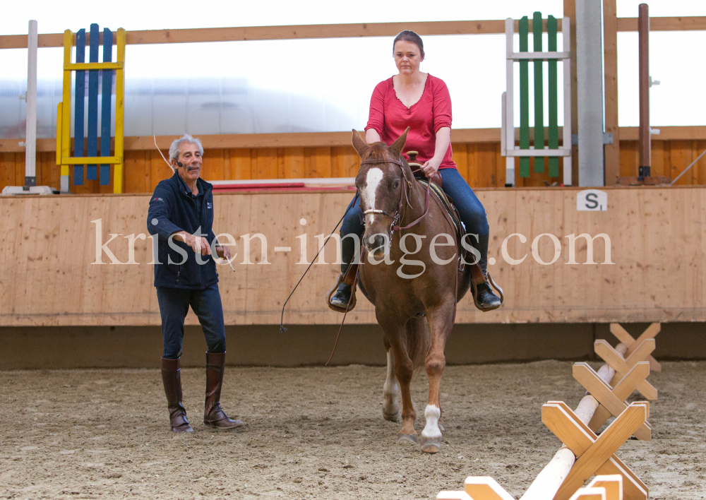 klassische Dressur / Aldrans, Tirol by kristen-images.com