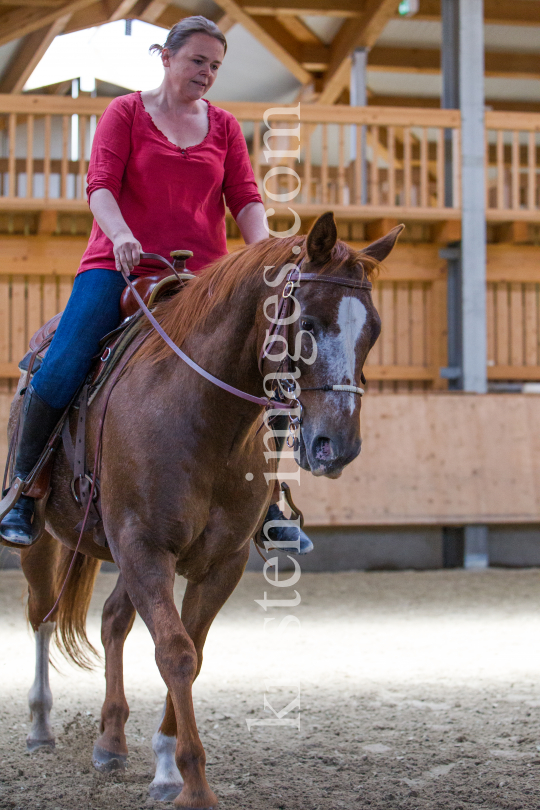 klassische Dressur mit Monolo Mendez / Aldrans, Tirol by kristen-images.com