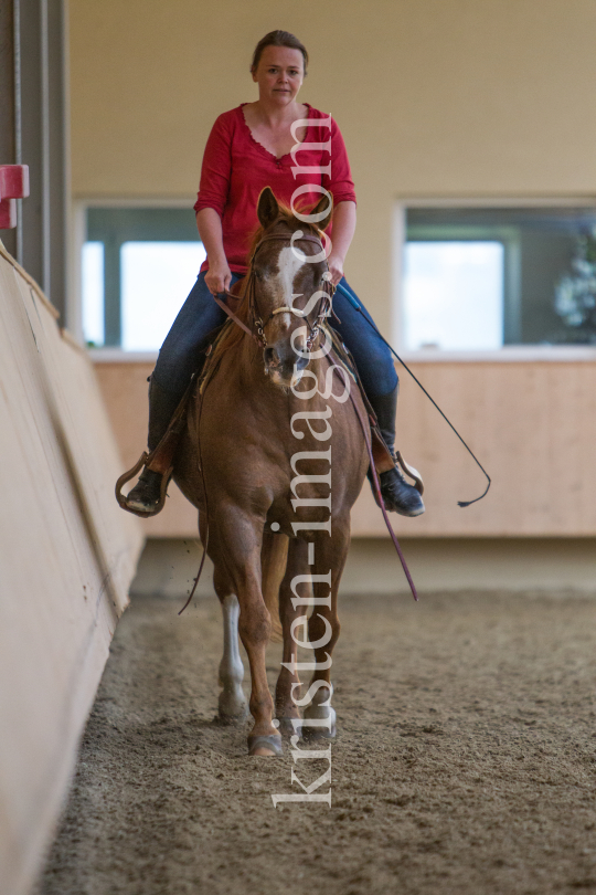 klassische Dressur / Aldrans, Tirol by kristen-images.com