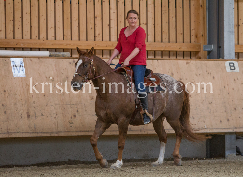 klassische Dressur / Aldrans, Tirol by kristen-images.com