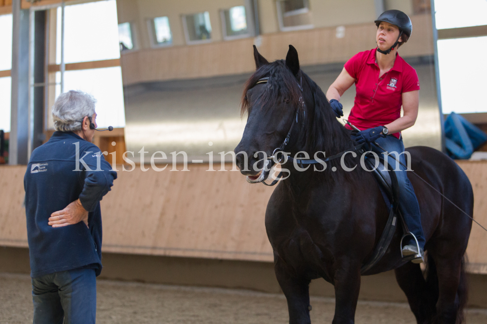 klassische Dressur / Aldrans, Tirol by kristen-images.com