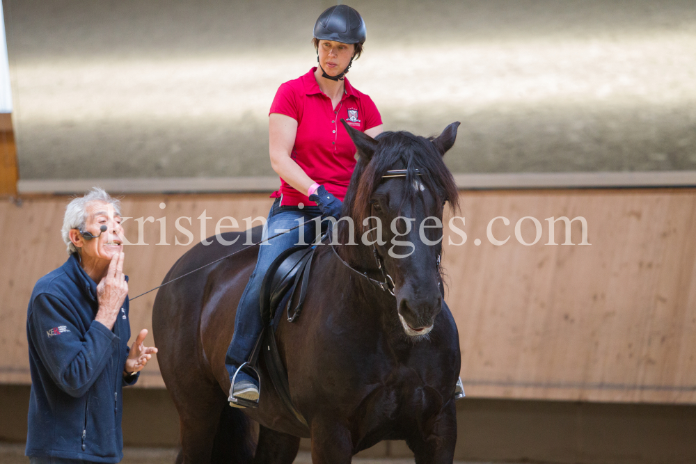 klassische Dressur mit Monolo Mendez / Aldrans, Tirol by kristen-images.com