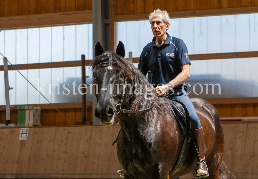 klassische Dressur / Aldrans, Tirol by kristen-images.com