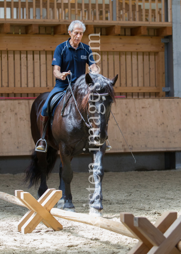 klassische Dressur mit Monolo Mendez / Aldrans, Tirol by kristen-images.com