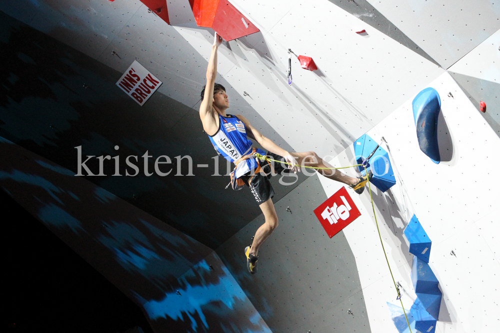 Kletter-WM Innsbruck / Vorstieg Herren by kristen-images.com