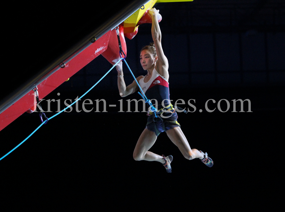 Kletter-WM Innsbruck / Vorstieg Damen by kristen-images.com