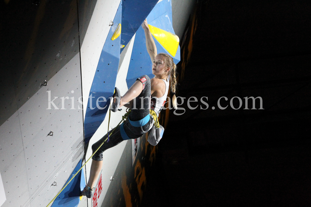 Kletter-WM Innsbruck / Vorstieg Damen by kristen-images.com