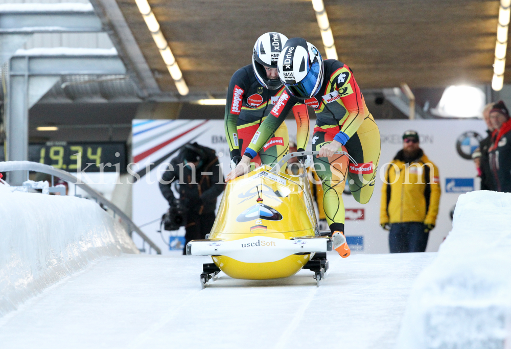 2er Bob Weltcup WC Frauen 2018/19 / Innsbruck-Igls by kristen-images.com