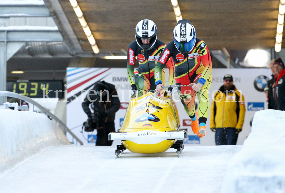 2er Bob Weltcup WC Frauen 2018/19 / Innsbruck-Igls by kristen-images.com