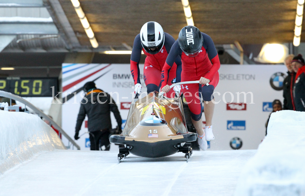 2er Bob Weltcup WC Frauen 2018/19 / Innsbruck-Igls by kristen-images.com