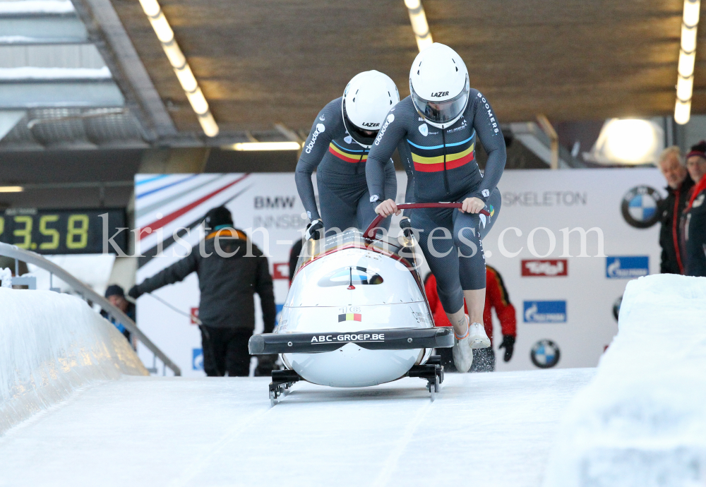 2er Bob Weltcup WC Frauen 2018/19 / Innsbruck-Igls by kristen-images.com