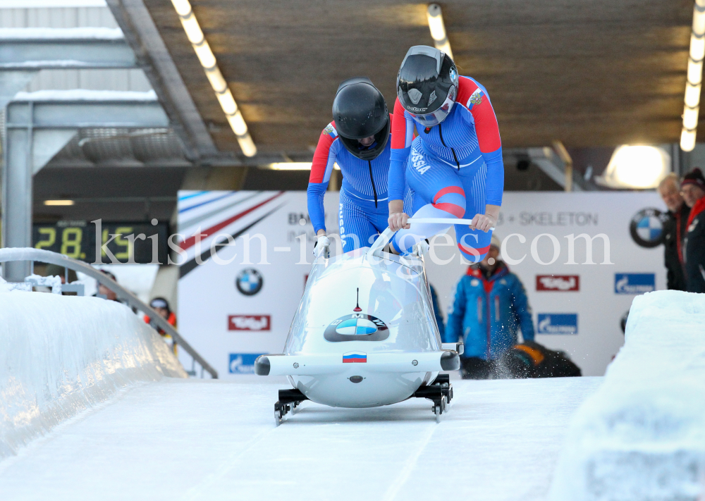 2er Bob Weltcup WC Frauen 2018/19 / Innsbruck-Igls by kristen-images.com