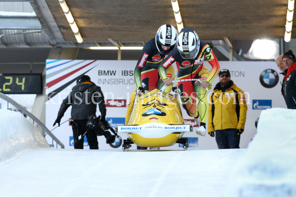 2er Bob Weltcup WC Frauen 2018/19 / Innsbruck-Igls by kristen-images.com