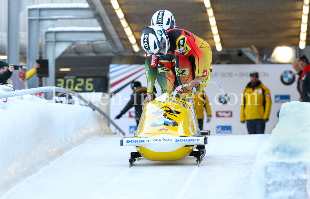 2er Bob Weltcup WC Frauen 2018/19 / Innsbruck-Igls by kristen-images.com