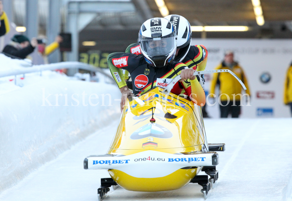 2er Bob Weltcup WC Frauen 2018/19 / Innsbruck-Igls by kristen-images.com