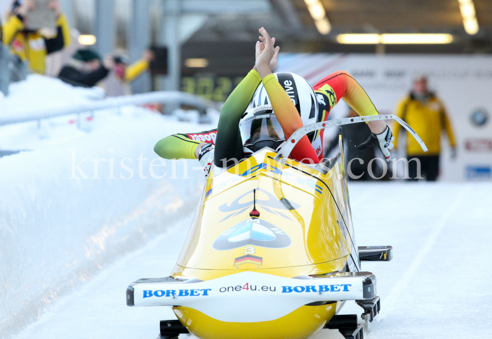 2er Bob Weltcup WC Frauen 2018/19 / Innsbruck-Igls by kristen-images.com