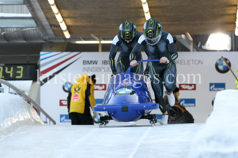 2er Bob Weltcup WC Frauen 2018/19 / Innsbruck-Igls by kristen-images.com