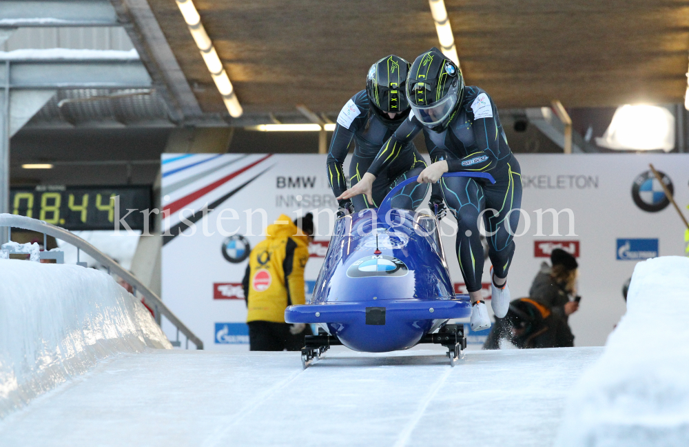 2er Bob Weltcup WC Frauen 2018/19 / Innsbruck-Igls by kristen-images.com