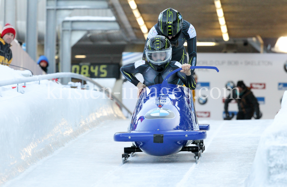 2er Bob Weltcup WC Frauen 2018/19 / Innsbruck-Igls by kristen-images.com