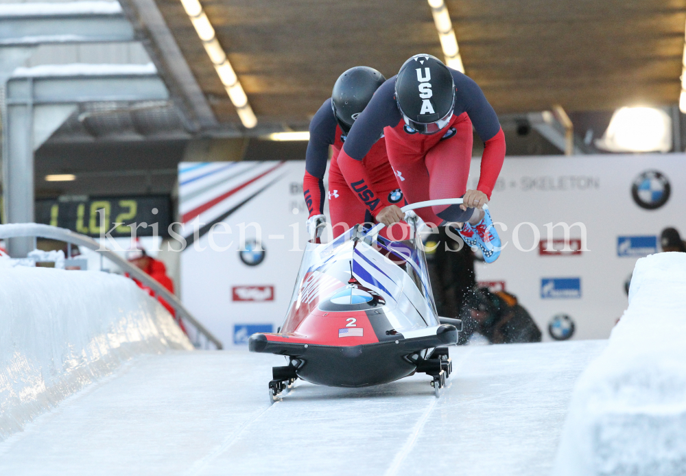 2er Bob Weltcup WC Frauen 2018/19 / Innsbruck-Igls by kristen-images.com