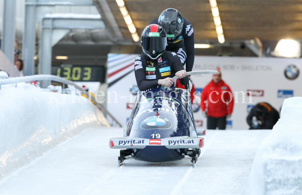 2er Bob Weltcup WC Frauen 2018/19 / Innsbruck-Igls by kristen-images.com