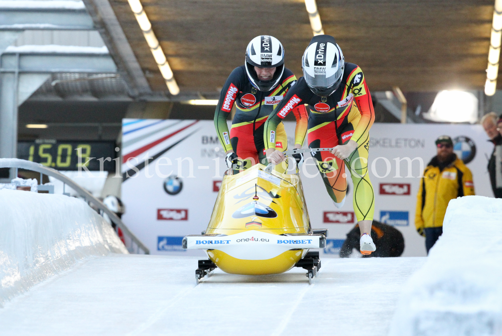 2er Bob Weltcup WC Frauen 2018/19 / Innsbruck-Igls by kristen-images.com