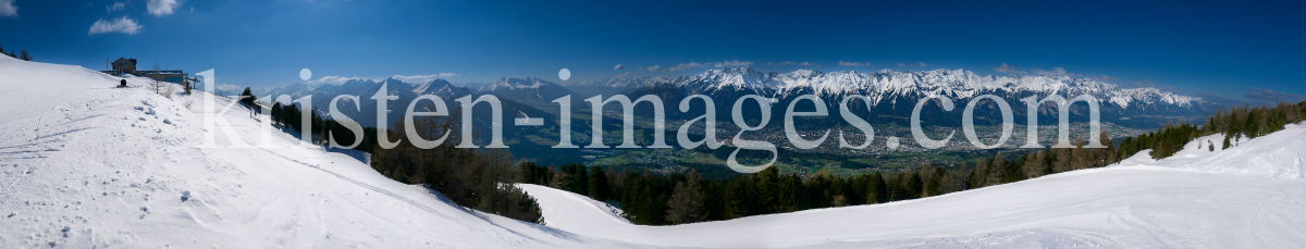 Innsbruck, Nordkette, Tirol, Austria / Panorama by kristen-images.com