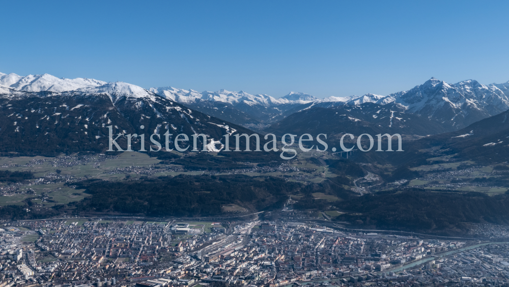 Innsbruck, Patscherkofel, Serles, Tirol, Austria by kristen-images.com