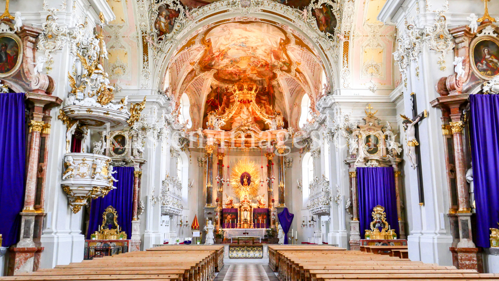 Wiltener Basilika, Innsbruck, Tirol, Austria by kristen-images.com