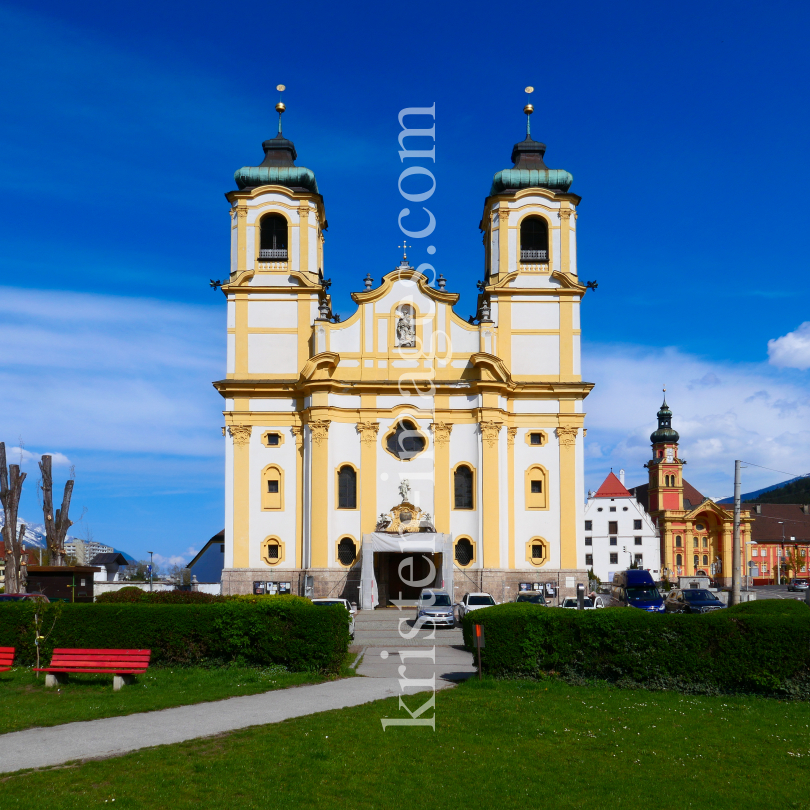 Wiltener Basilika, Innsbruck, Tirol, Austria by kristen-images.com