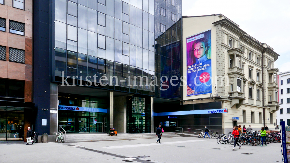 Tiroler Sparkasse, Sparkassenplatz, Innsbruck by kristen-images.com