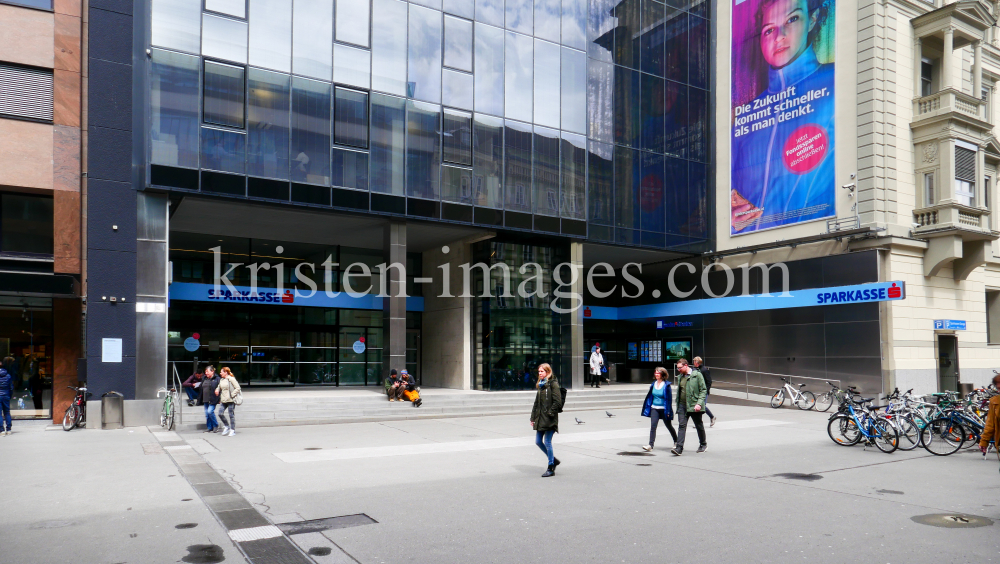 Tiroler Sparkasse, Sparkassenplatz, Innsbruck by kristen-images.com