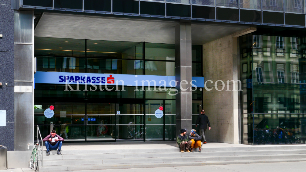 Tiroler Sparkasse, Sparkassenplatz, Innsbruck by kristen-images.com