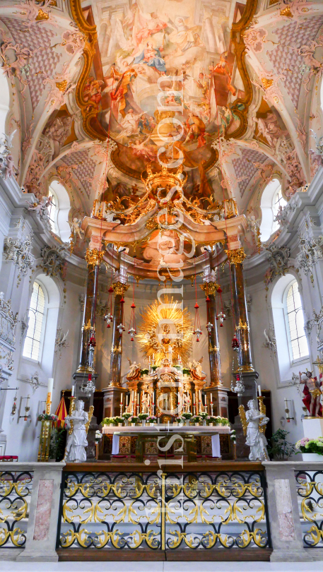 Wiltener Basilika, Innsbruck, Tirol, Austria by kristen-images.com