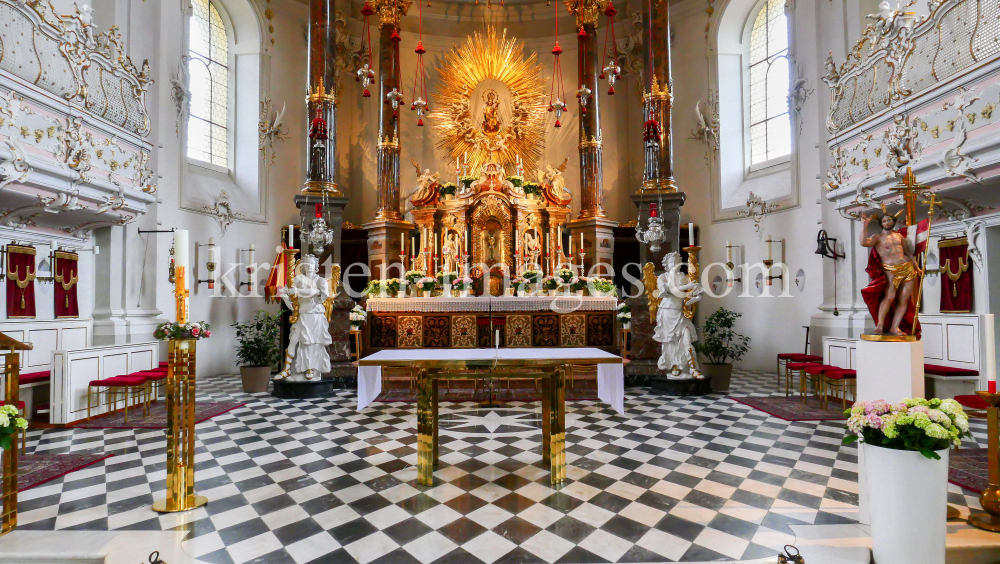 Wiltener Basilika, Innsbruck, Tirol, Austria by kristen-images.com