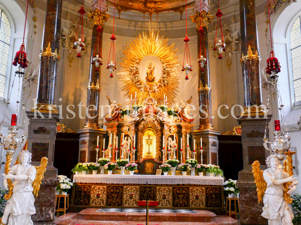 Wiltener Basilika, Innsbruck, Tirol, Austria by kristen-images.com