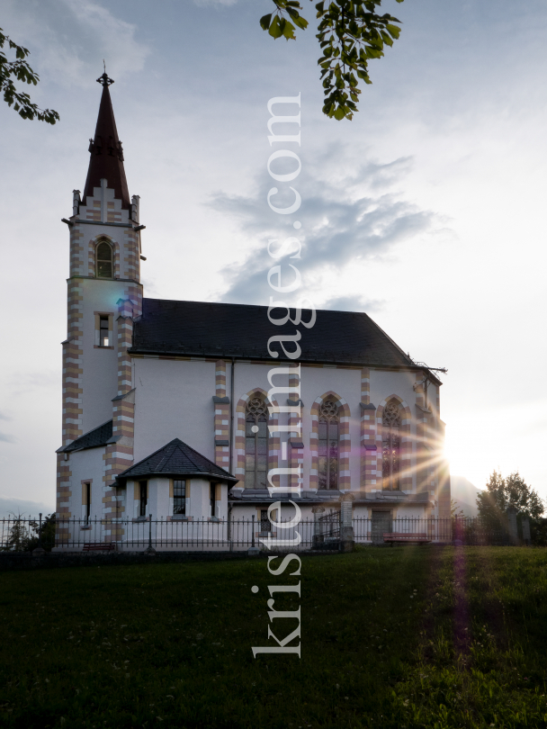 Wallfahrtskirche Maria Locherboden, Mötz, Mieminger Plateau, Tirol by kristen-images.com